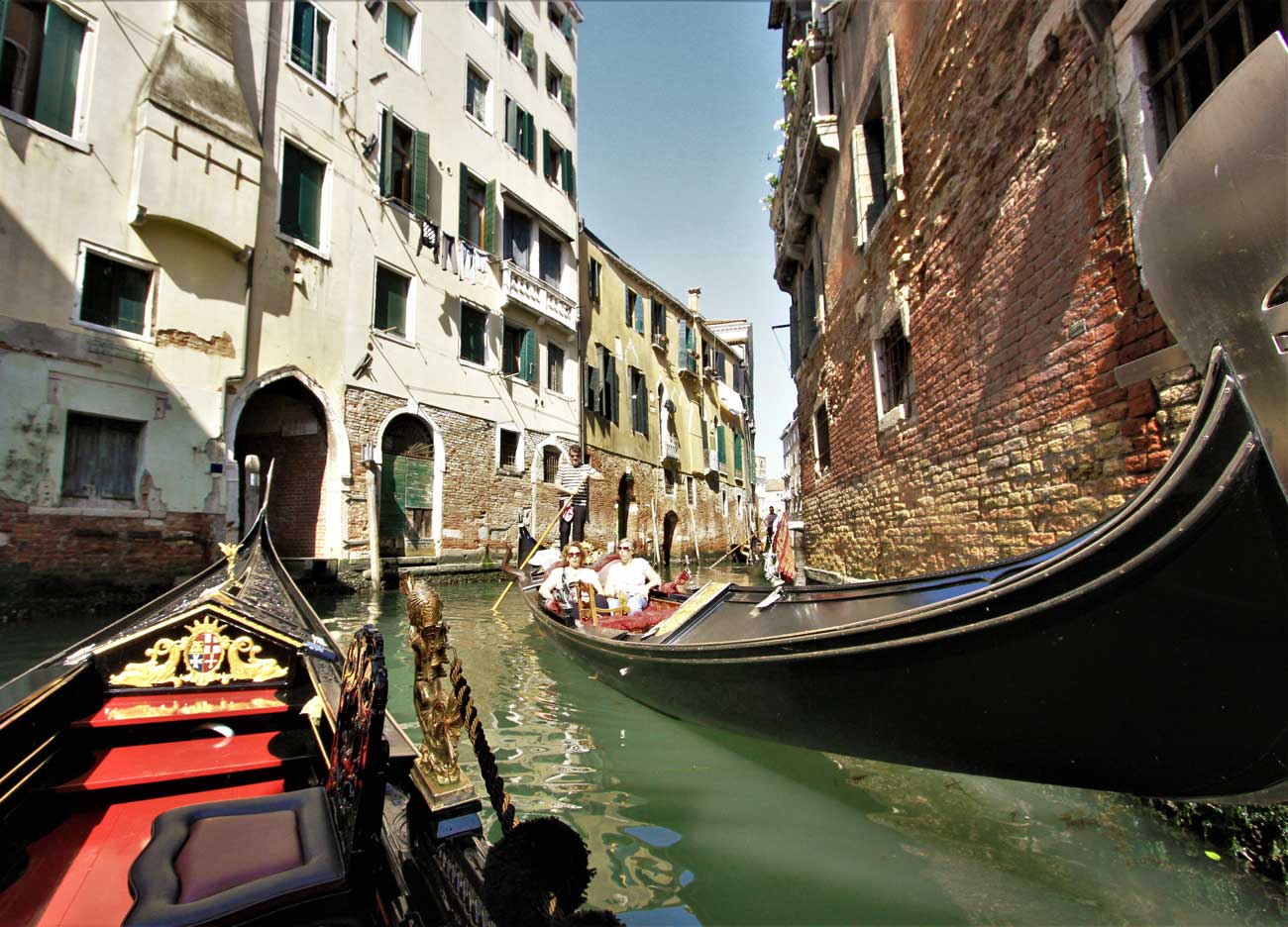 In Italia con Welcome Piemonte - Venezia - Vista dalla Gondola